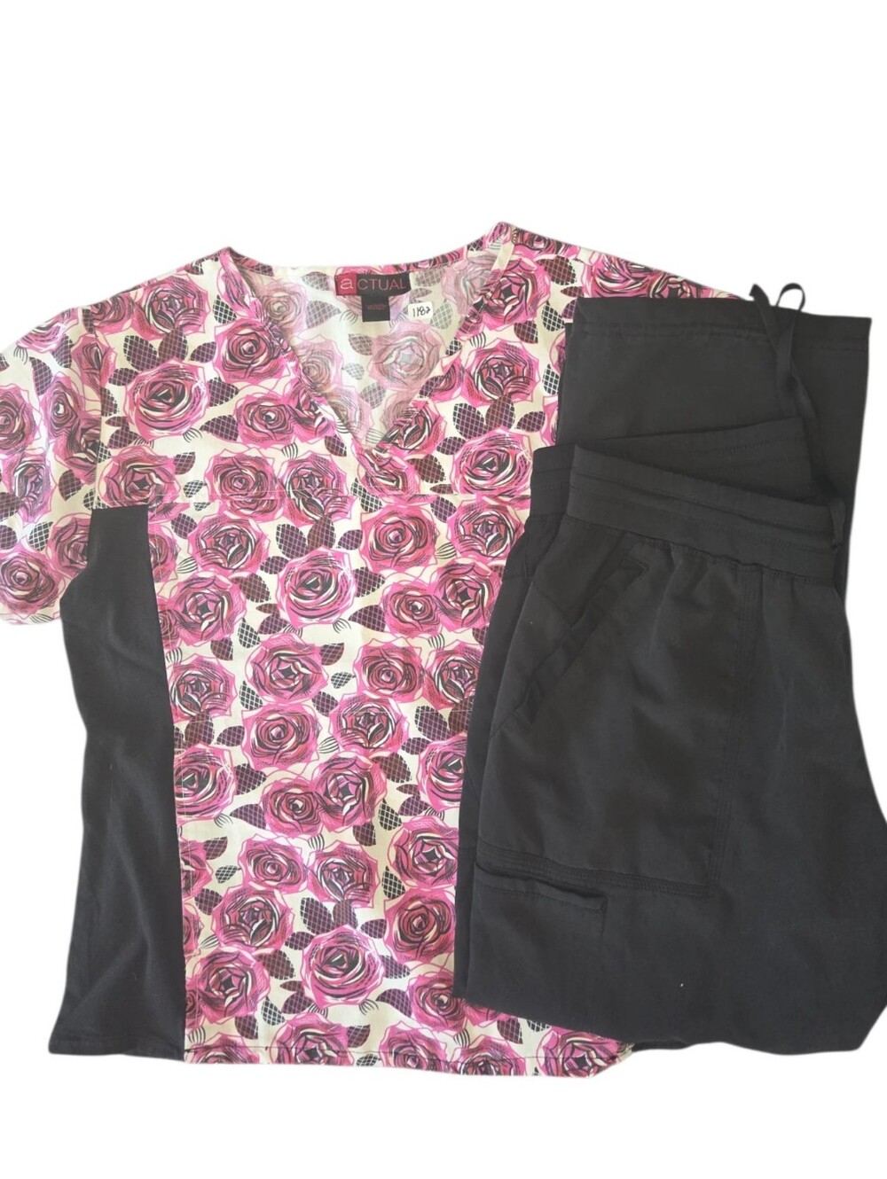 Flowers Scrub Set